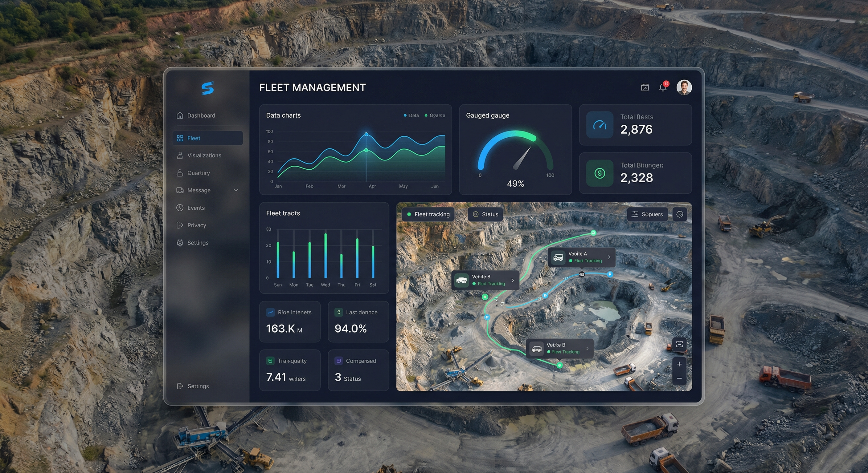 QuarryPro Dashboard
